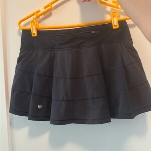 lululemon athletica Black pace rival Skirt
